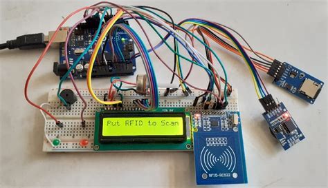 rfid attendance system project arduino|rfid based attendance system using 8051.